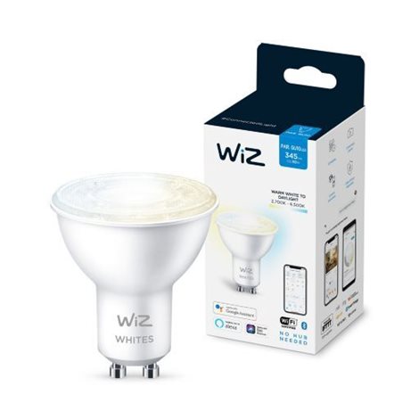 WiZ LED žárovka GU10 PAR16 4,7W 345lm 2700-6500K IP20, stmívatelná 4