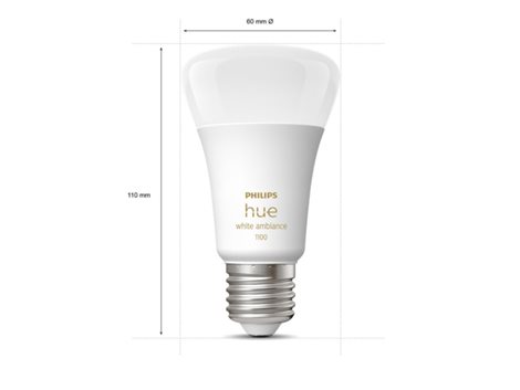 Hue WA LED žárovka E27 A60 8W 1100lm 2200-6500K IP20 4