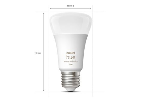 Hue WACA LED žárovka E27 A60 9W 1100lm 2000-6500K RGB IP20 4