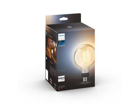 Hue WA LED Filament žárovka E27 G125 7W 550lm 2200-4500K IP20 5