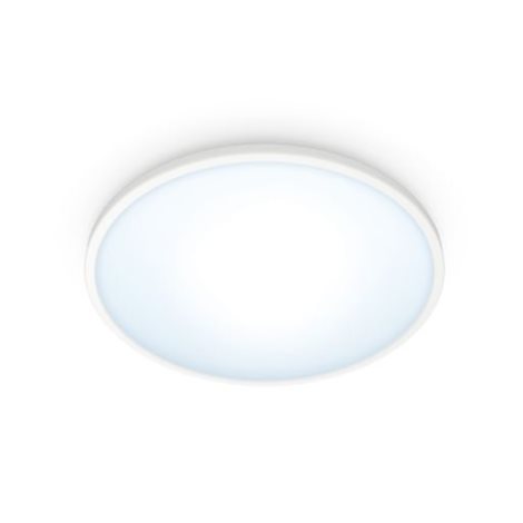 WiZ Superslim přisazené LED svítidlo 14W 1300lm 2700-6500K IP20 24,2cm, bílé 1