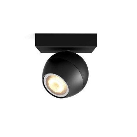 Hue WA Buckram bodové LED svítidlo GU10 5W 350lm 2200-6500K IP20, černé + ovladač 7