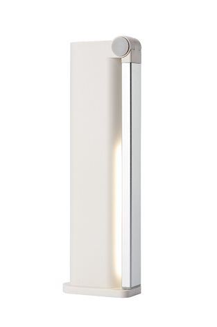 Amber přenosná stolní LED lampa 1x5W 120lm 4000K IP20 USB, krokové stmívání, bílá 2