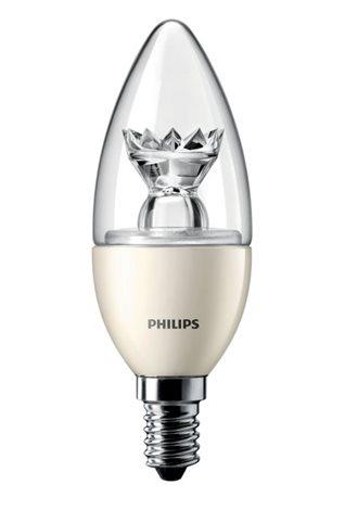 LED žárovka Philips MASTER LEDcandle D 3.5W-25W E14 827 B39 CL 2700K 1