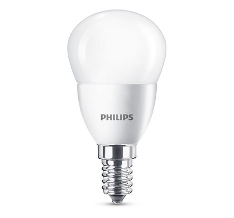 LED žárovka Philips 5.5W-40W P45 E14 WW FR ND SRP 1BC/6 2700K 1