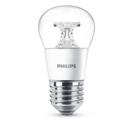 LED žárovka Philips 5.5W-40W P45 E27 WW CL ND RF 1BC/6 2700K 1