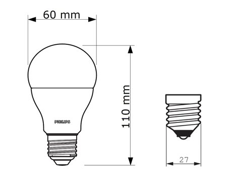 CorePro LEDbulb ND 13-100W A60 E27 830 LED Žárovka 13W 1521lm 2