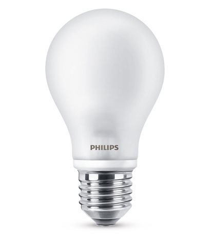 LED žárovka Philips Classic LEDbulb ND 7W-60W A60 E27 840 FR 806lm 4000K 1