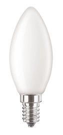 CorePro LEDCandle ND 4.3-40W E14 827 B35 FR G LED Žárovka 4,3W 470lm