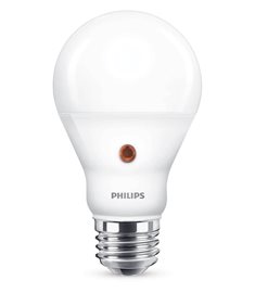 LED žárovka Philips se senzorem D2D 6.5W-60W A60 E27 CW FR ND 806lm 4000K