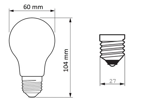 LED žárovka Philips Classic LEDbulb ND 10.5W-100W A60 CW FR 1521lm 4000K 3