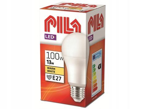 LED žárovka PILA 13W-100W A65 E27 WW FR ND 1521lm 2