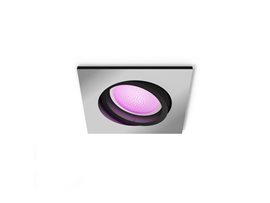 Hue WACA Centura podhledové LED svítidlo GU10 5,7W 350lm 2000-6500K RGB IP20 hranaté, hliník