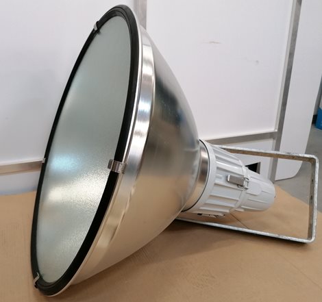Venkovní reflektor Indal PRX 727 E40 RAL 7035b (DCC10004-2), šedý 10