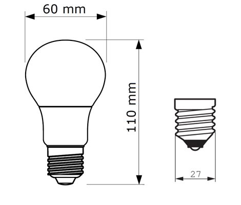 LED žárovka CorePro LEDbulb D 8,5-60W A60 E27 827 2