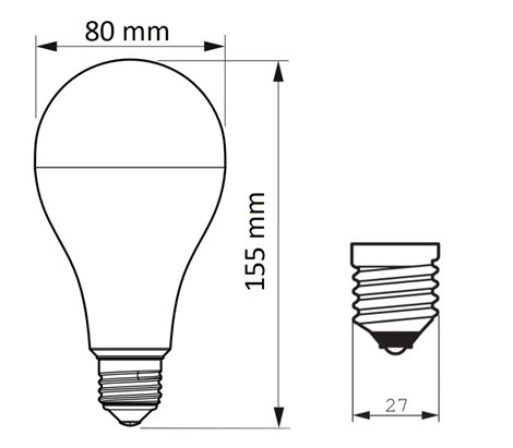LED žárovka CorePro LEDbulb ND 22,5-150W A80 E27 827 2