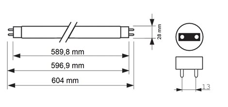 MASTER TL-D 18W/840 Lineární zářivka 18W 1350lm 2