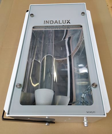 Reflektor Indalux IZC-A H4002551 E40 MH 400W 230V, Class I, IP65, bez zdroje, bílý 2