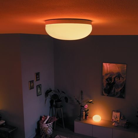 Hue WACA Flourish stropní LED svítidlo 1x32,5W 2250lm 2000-6500K RGB IP20 35,9cm bílá 26