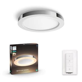Hue WA Adore koupelnové stropní LED svítidlo 1x25W 2900lm 2200-6500K IP44 40,7cm chromové + ovladač
