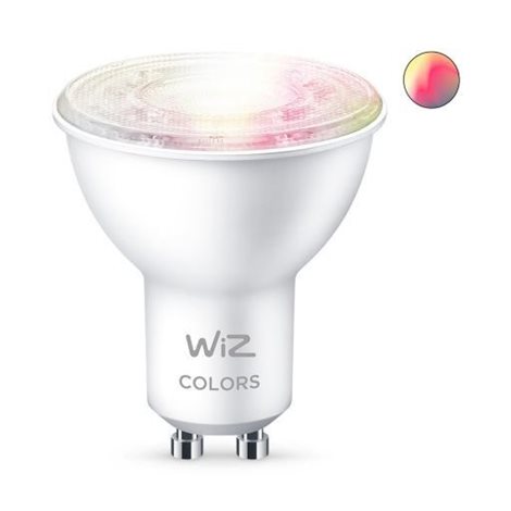 WiZ LED žárovka GU10 PAR16 4,7W 345lm 2200-6500K RGB IP20, stmívatelná 2
