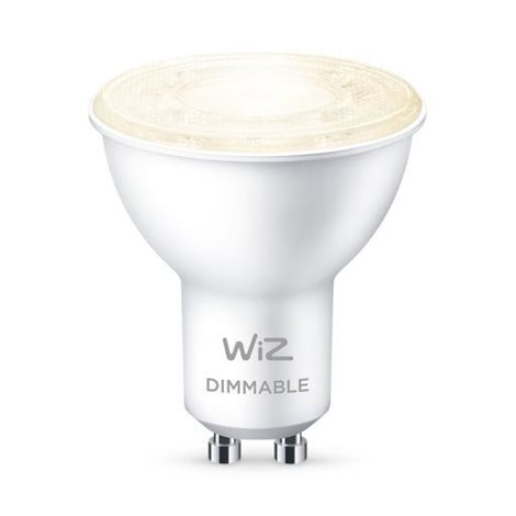 WiZ LED žárovka GU10 PAR16 4,7W 345lm 2700K IP20, stmívatelná 1