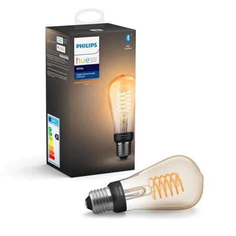Hue White Filamentová LED žárovka E27 ST64 7W 550lm 2100K IP20 1
