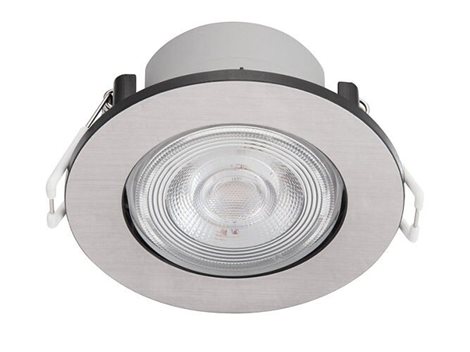 Taragon podhledové LED svítidlo 1x4,5W 380lm 2700K IP20 8,5cm, nikl 1