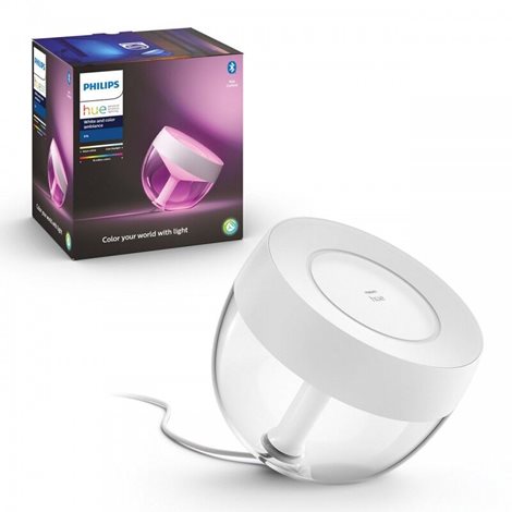 Hue Iris Bluetooth STOLNÍ LAMPA LED 8,1W 570lm, 16mil. barev, bílá 1