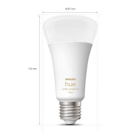 Hue WA LED žárovka E27 A67 13W 1600lm 2200-6500K IP20 2
