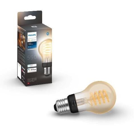 Hue WA LED Filament žárovka E27 A60 7W 550lm 2200-4500K IP20 1