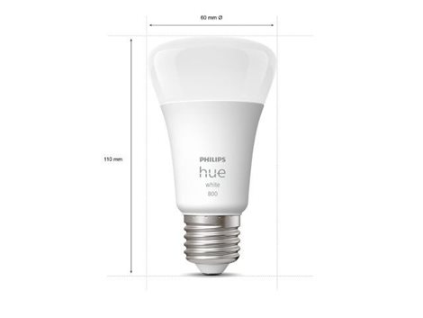 Hue White sada 3x žárovka LED E27 A60 9W 800lm 2700K IP20 3