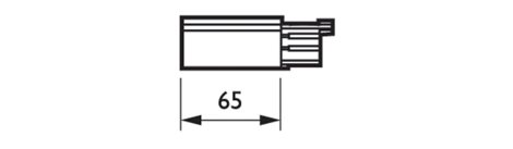 ZRS750 EPSL BK (XTS12-2+41-2) Sada napaječe a koncovek pro ukončení lišty levá černá 2