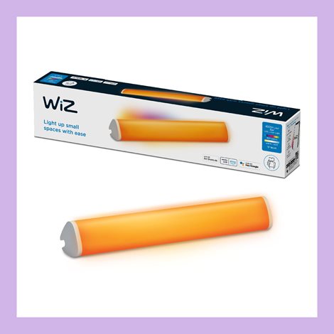 WiZ Single Bar lineární LED svítidlo 5,5W 400lm 2200-6500K RGB IP20 30cm, bílá 2