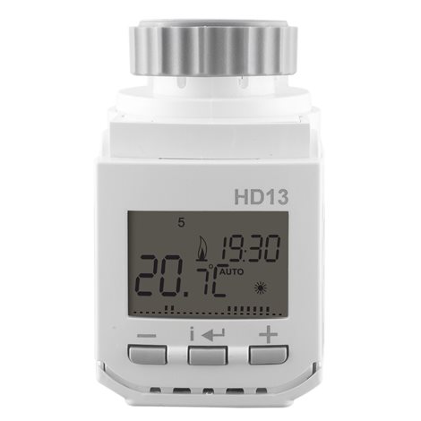 HD13 Hlavice digitální termostatická 2