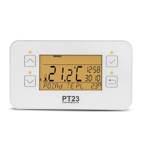 PT23 Programovatelný termostat 2