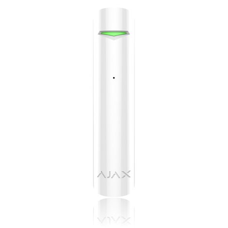 AJAX 5288 Bezdrátový detektor tříštění skla; elektretový mikrofon, detekční charakteristik 1
