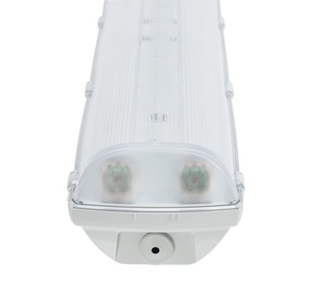 PRIMA LED TUBE 2x150 PC svítidlo průmyslové provedení bez LED trubic 230V AC 4