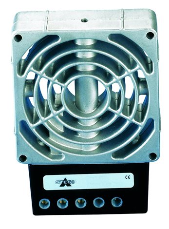 03115.0-00 Teplovzdušný ventilátor nízký HVL 031 AC 230V, 400W montáž šrouby