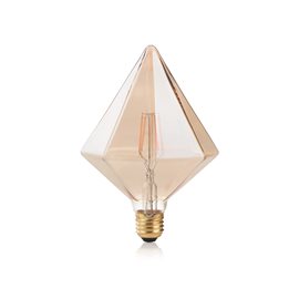 LAMPADINA VINTAGE PYRAMID LED filamentová žárovka E27 4W 340lm 1800K nestmívatelná, jantarová