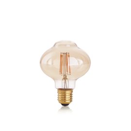 LAMPADINA VINTAGE LED filamentová žárovka E27 4W 340lm 1800K nestmívatelná, jantarová