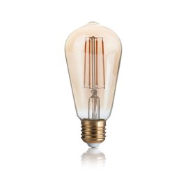 LAMPADINA VINTAGE LED filamentová žárovka E27 4W 330lm 2200K stmívatelná, jantarová