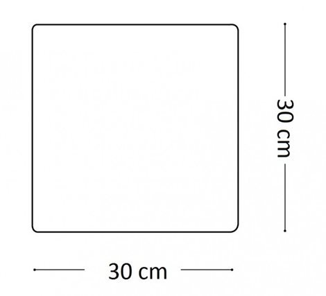 LUNA PT1 venkovní stojací svítidlo 1x E27 60W bez zdroje 30cm IP44, bílé 2