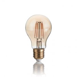 LAMPADINA VINTAGE LED filamentová žárovka E27 4W 370lm 2200K nestmívatelná, jantarová