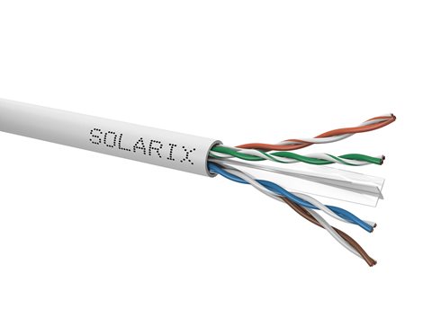SXKD-6-UTP-PVC Instalační kabel Solarix CAT6 UTP PVC 305m/box 1