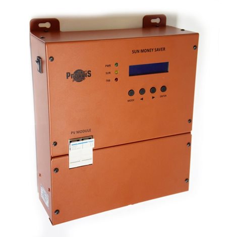 V-SH-2000 SUN MONEY SAVER 2,2 kW Fotovoltaický MPPT regulátor pro ohřev vody v bojleru 1